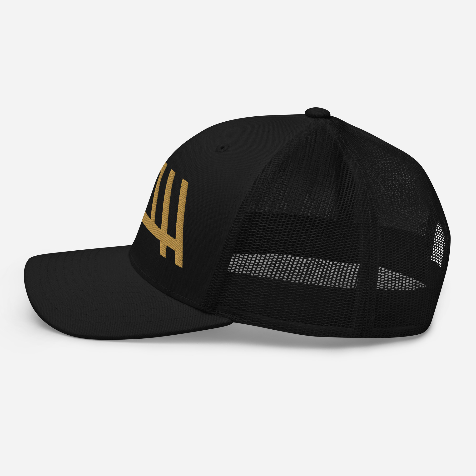 retro-trucker-hat-black-left-6976e866d4dbc.jpg Trucker Cap - Image 3