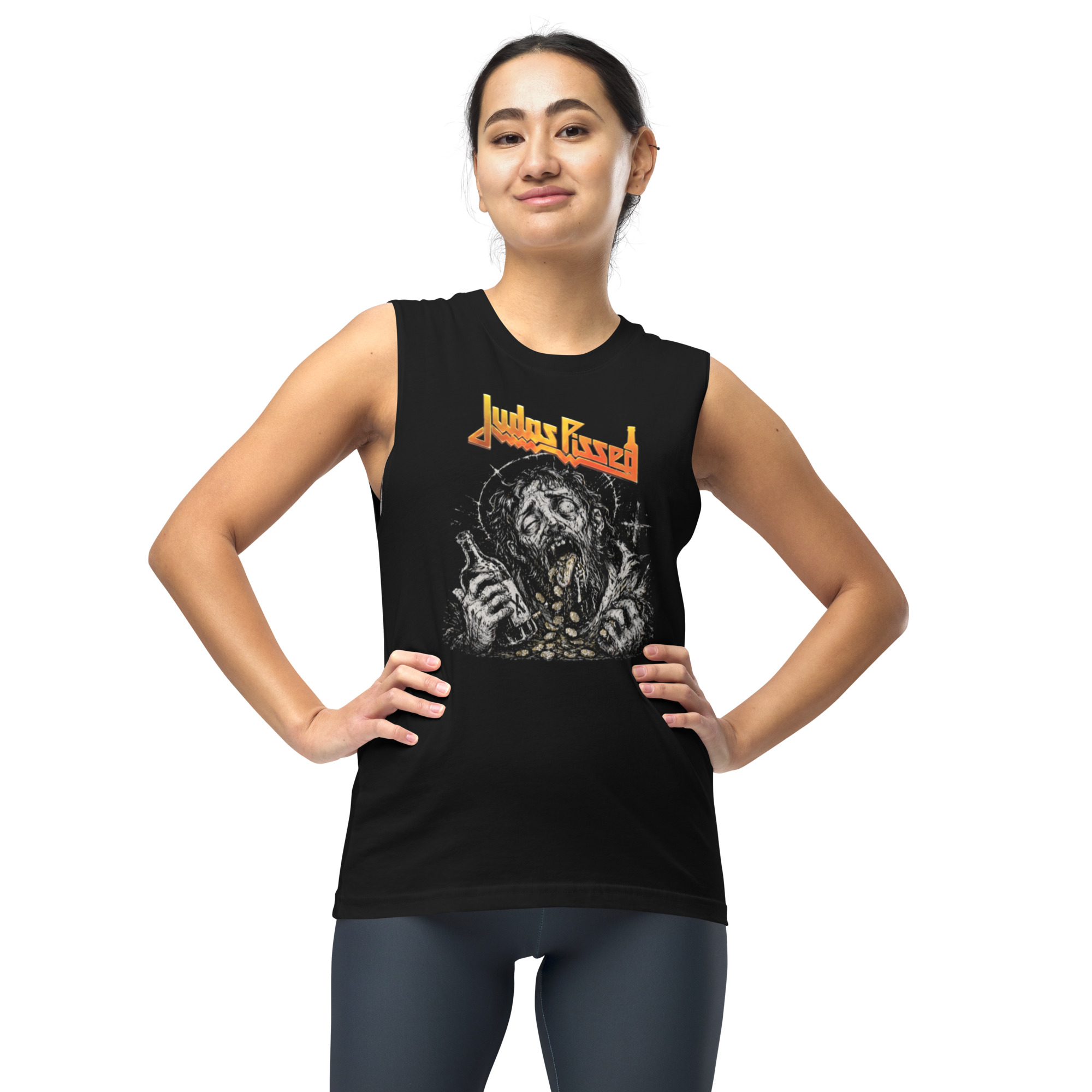 judas pissed sleeveless tank judas pissed sleeveless tank