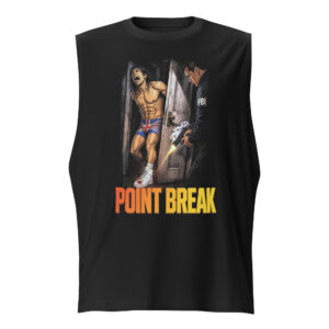 point break "tone" muscle shirt