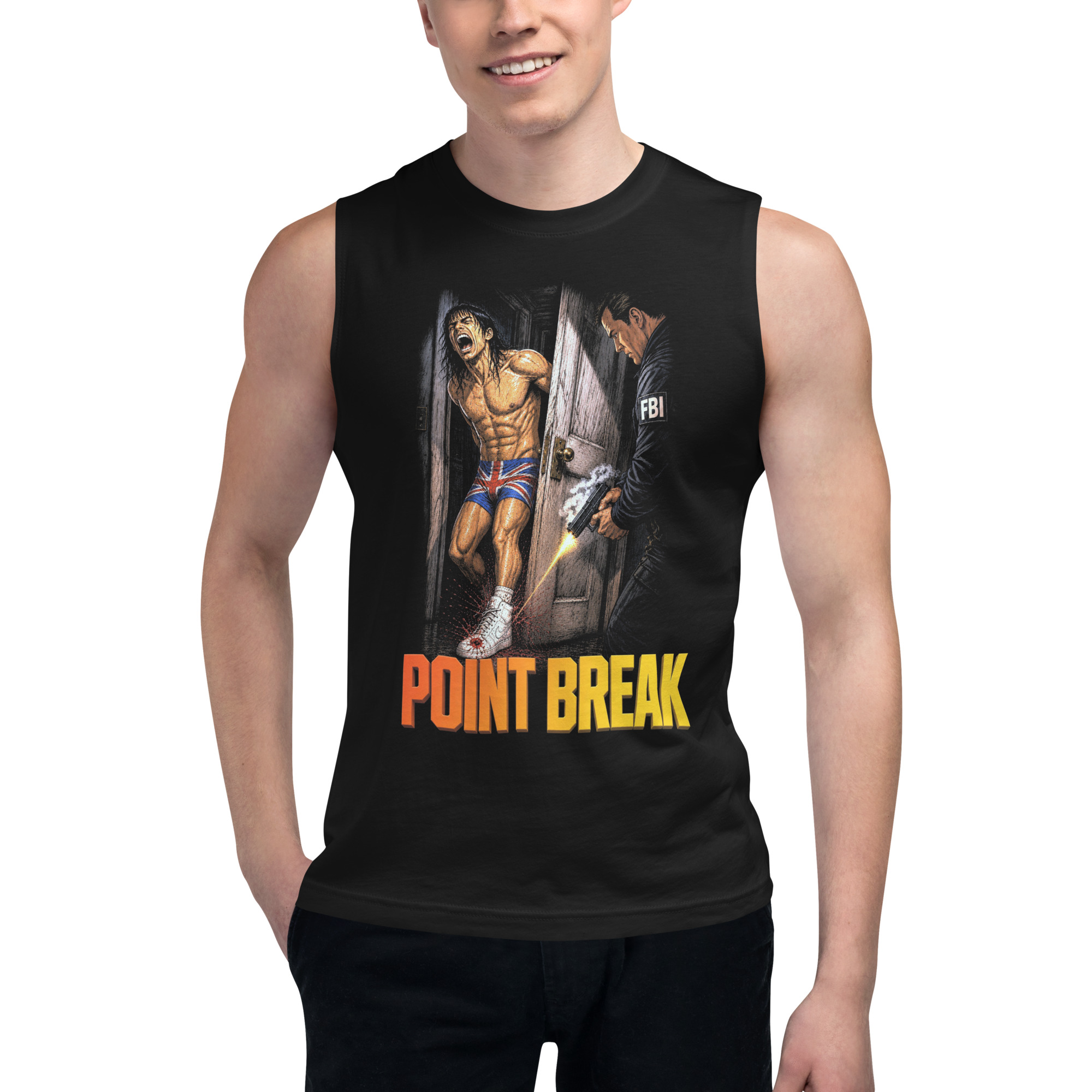point break "tone" muscle shirt point break "tone" muscle shirt